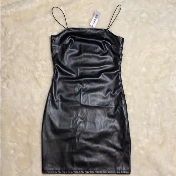 Garage sexy mini pleather dress - Picture 2 of 5